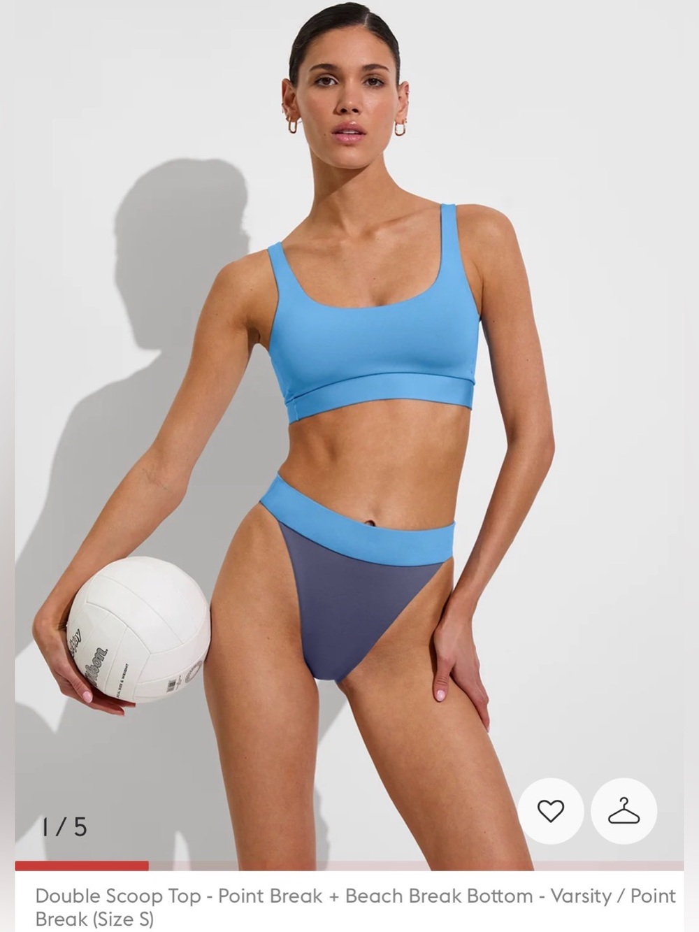Left on Friday bikini top